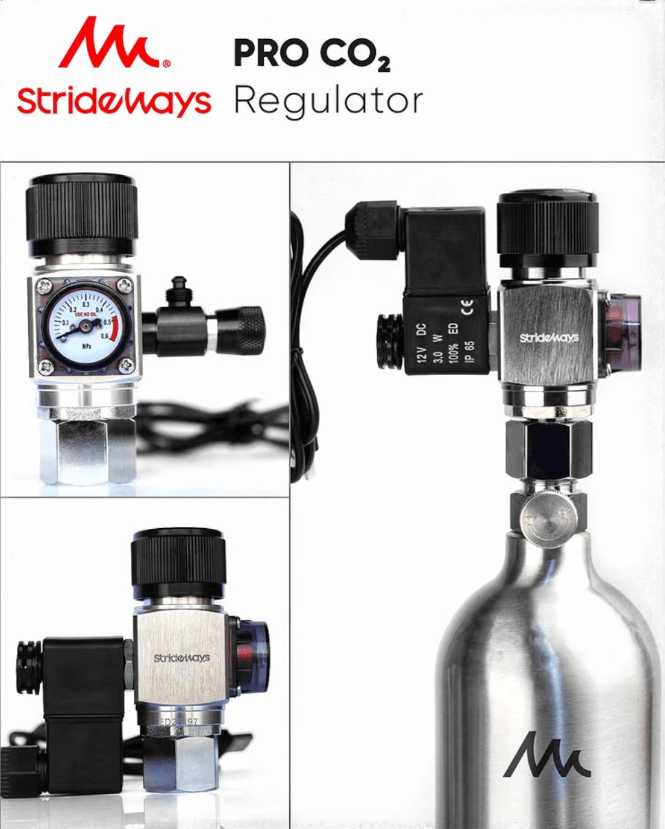 Strideways Pro CO₂ Regulator