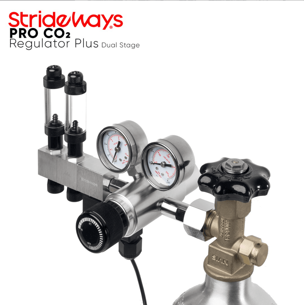 Strideways Pro CO₂ Regulator PLUS