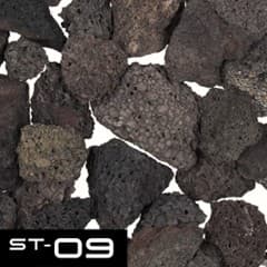 KUMU ST-09 Black Lava Stone 150g