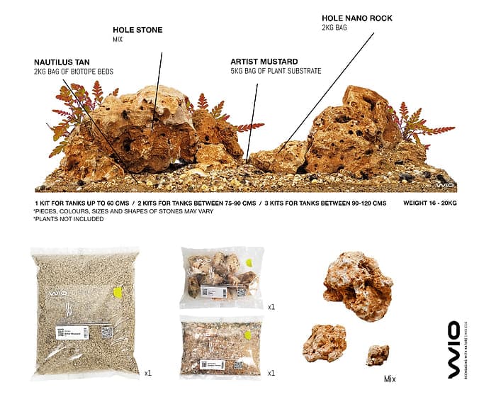 Nautilus Tan Decor Kit